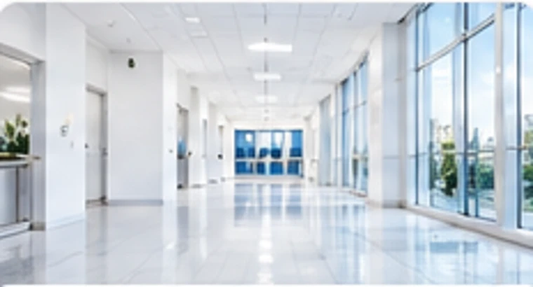 Clean commercial floor