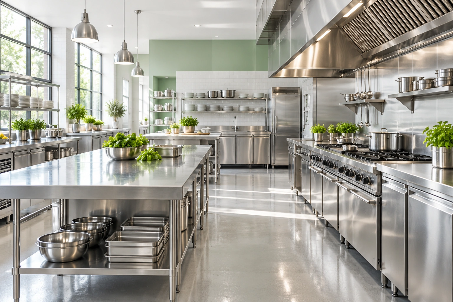 Professional kitchen